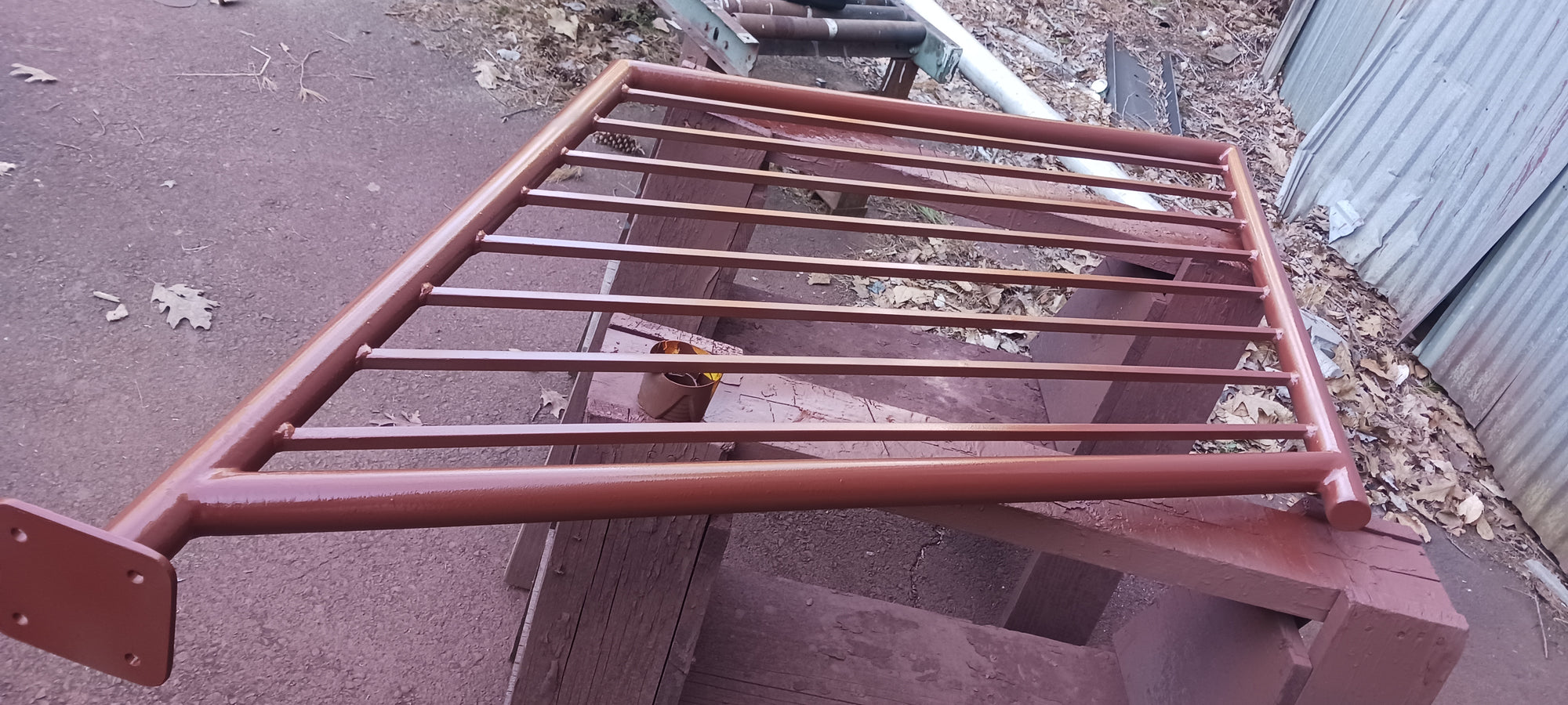Mac's Misc. Metals provided a coat of primer for all guard and hand railings for these condos, but Reveler did the final paint.