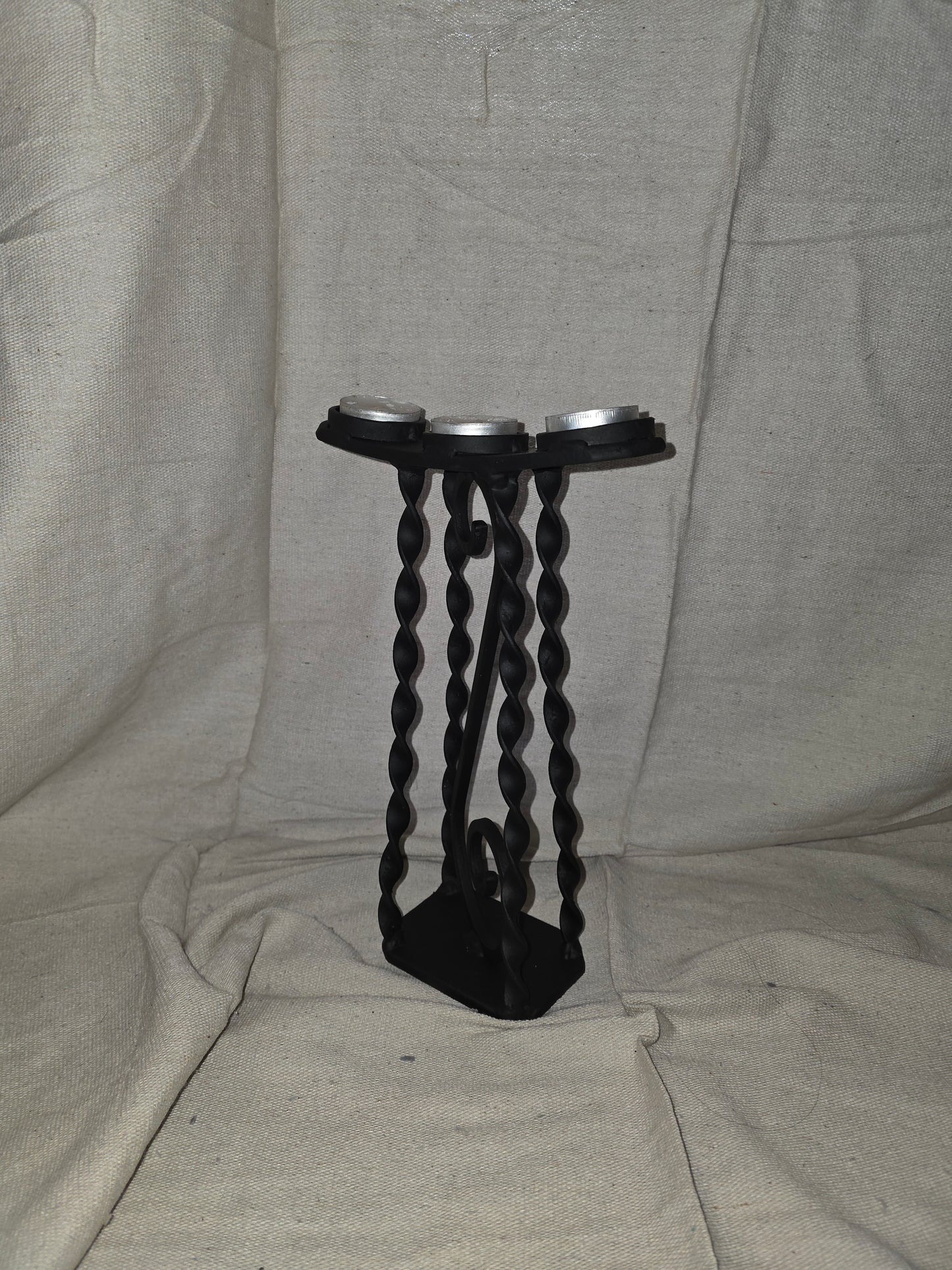 Triple Tea-Light Candle Holder