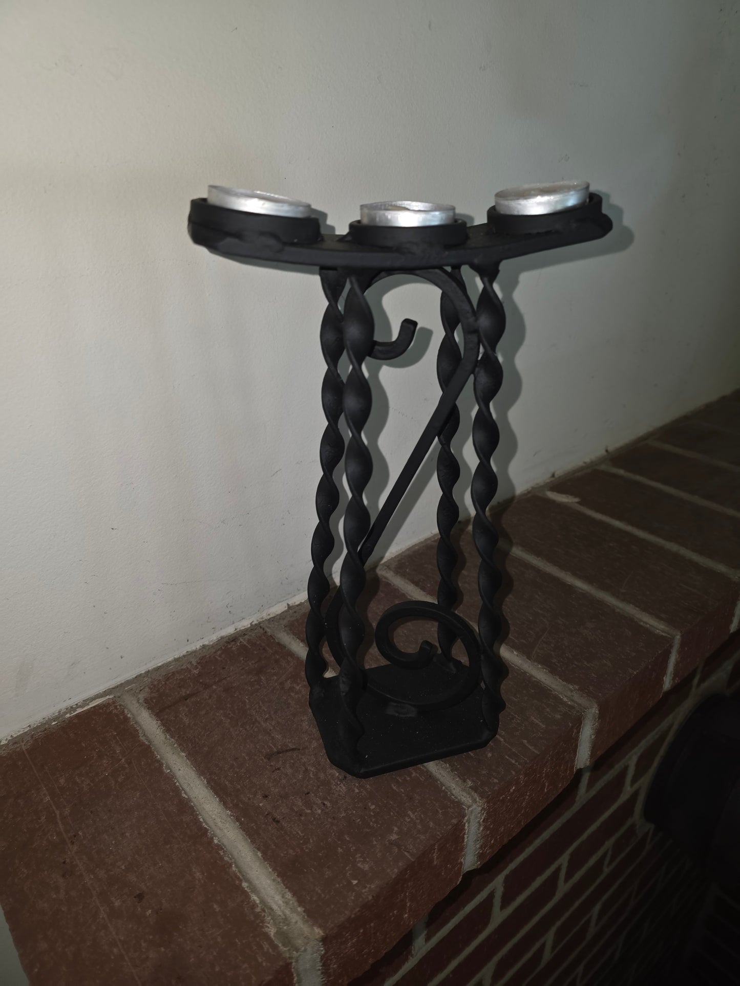 Triple Tea-Light Candle Holder