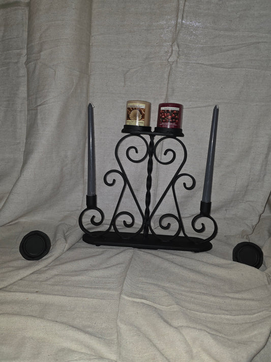 Ornamental Candle Holder w/Options