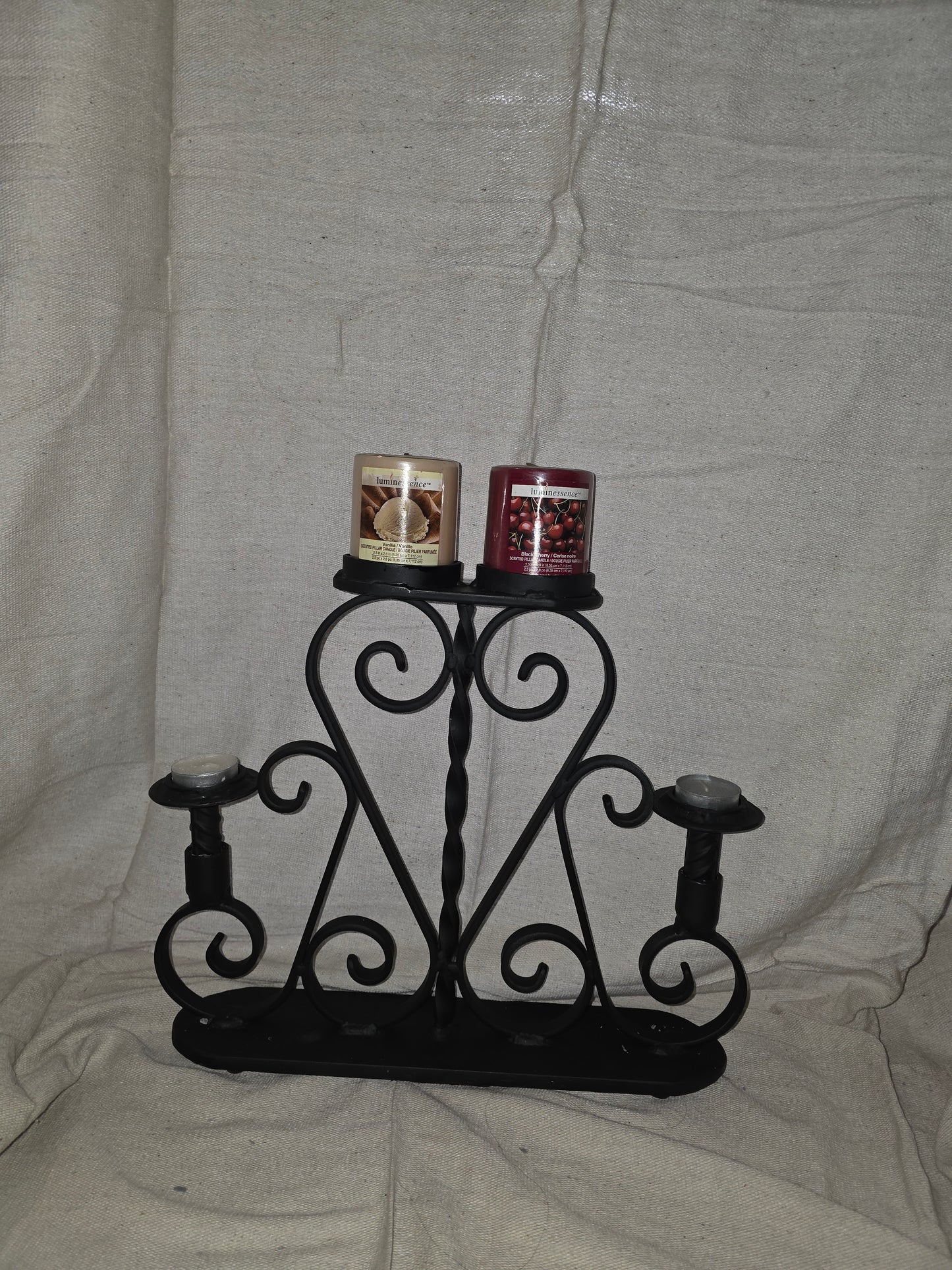 Ornamental Candle Holder w/Options