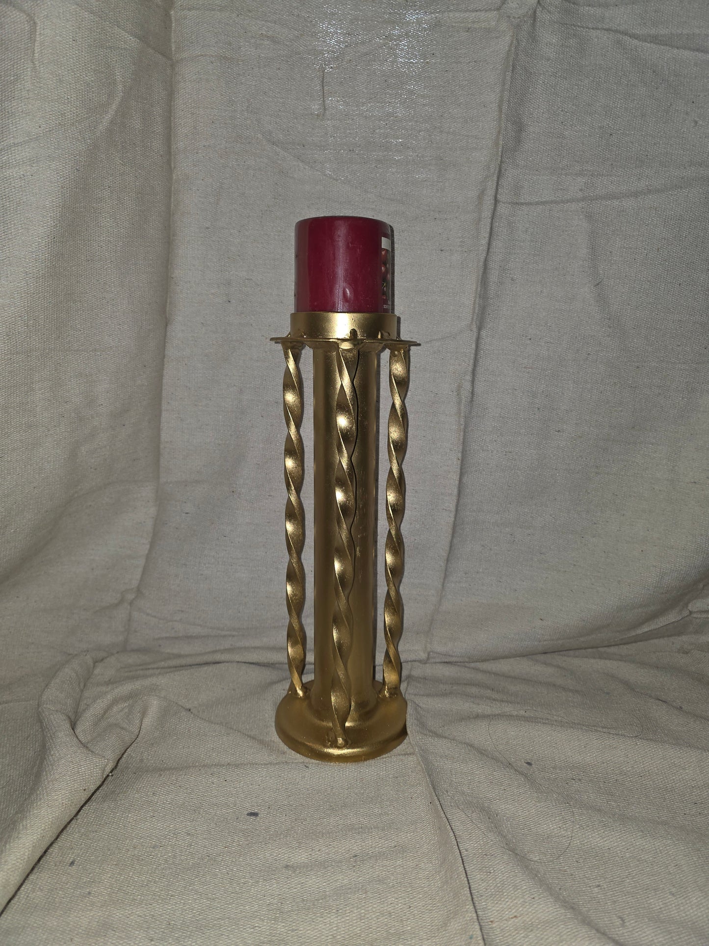 3" Candle Holder - Column with Twists